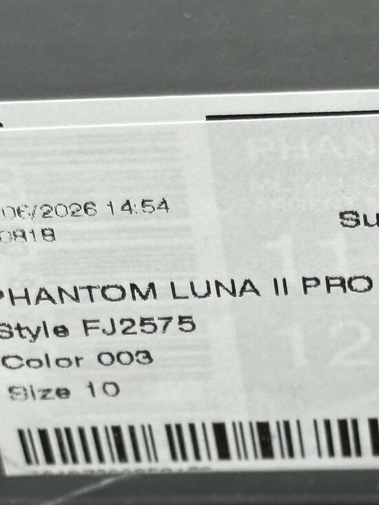 NEW Nike Phantom Luna II PRO FG Soccer Cleats Volt FJ2575-003 Mens Size 10 main image 5